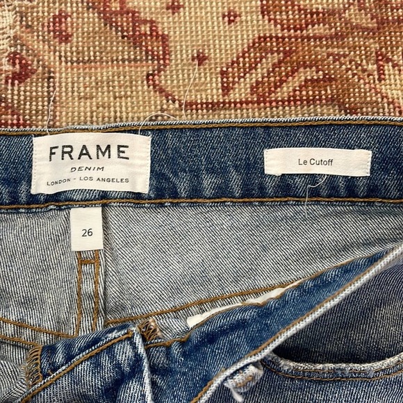 FRAME Denim Le Cut Off Short size 26 - Picture 6 of 9